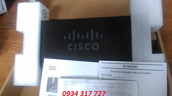 Switch Cisco SG95-16 hỗ trợ 16 cổng 10/100/1000 Mbps